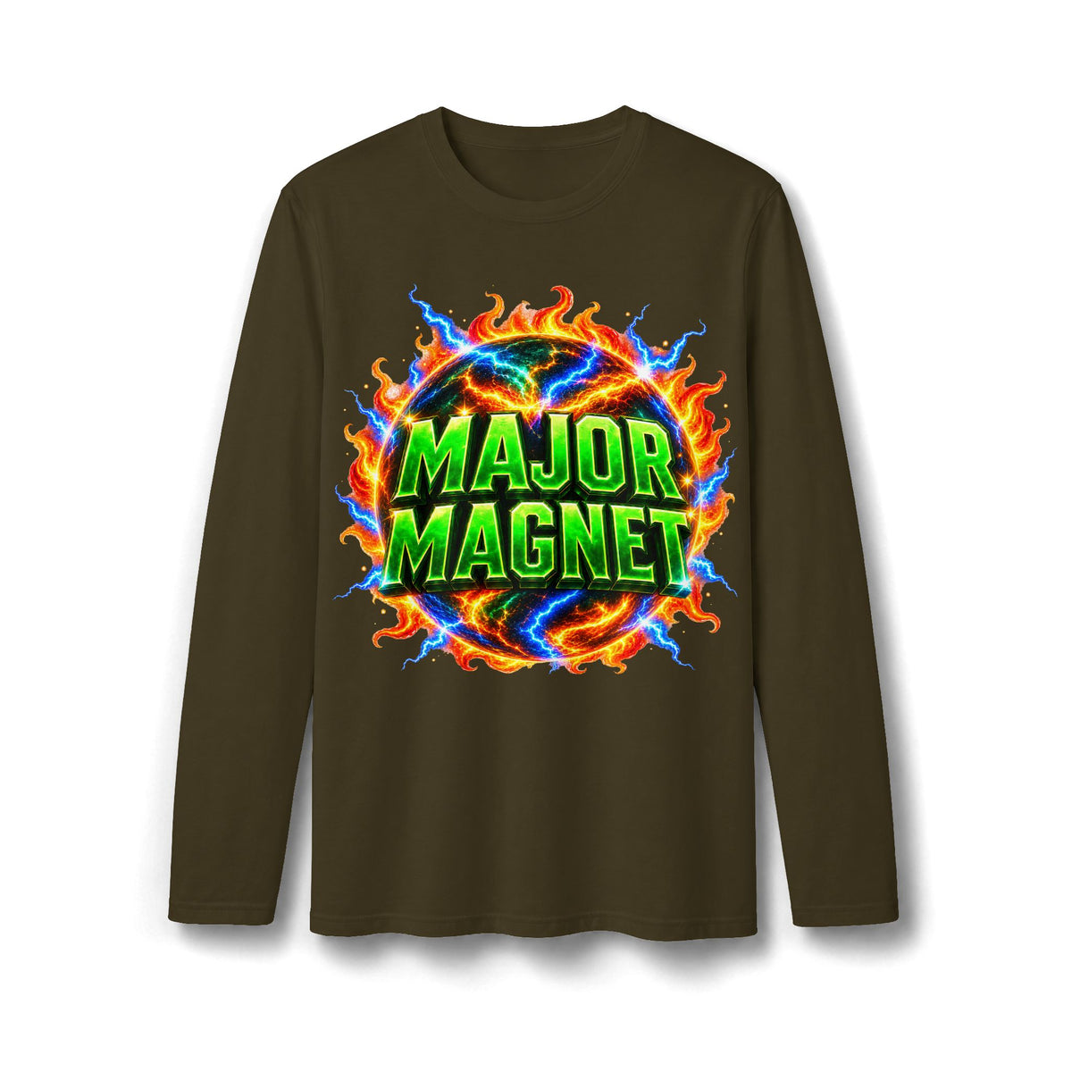 MAJOR MAGNET - Long Sleeve T-Shirt