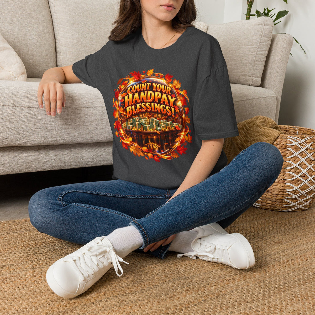 COUNT YOUR HANDPAY BLESSINGS!  T-Shirt