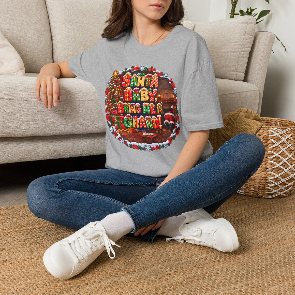 SANTA BABY, BRING ME A GRAND!  T-Shirt