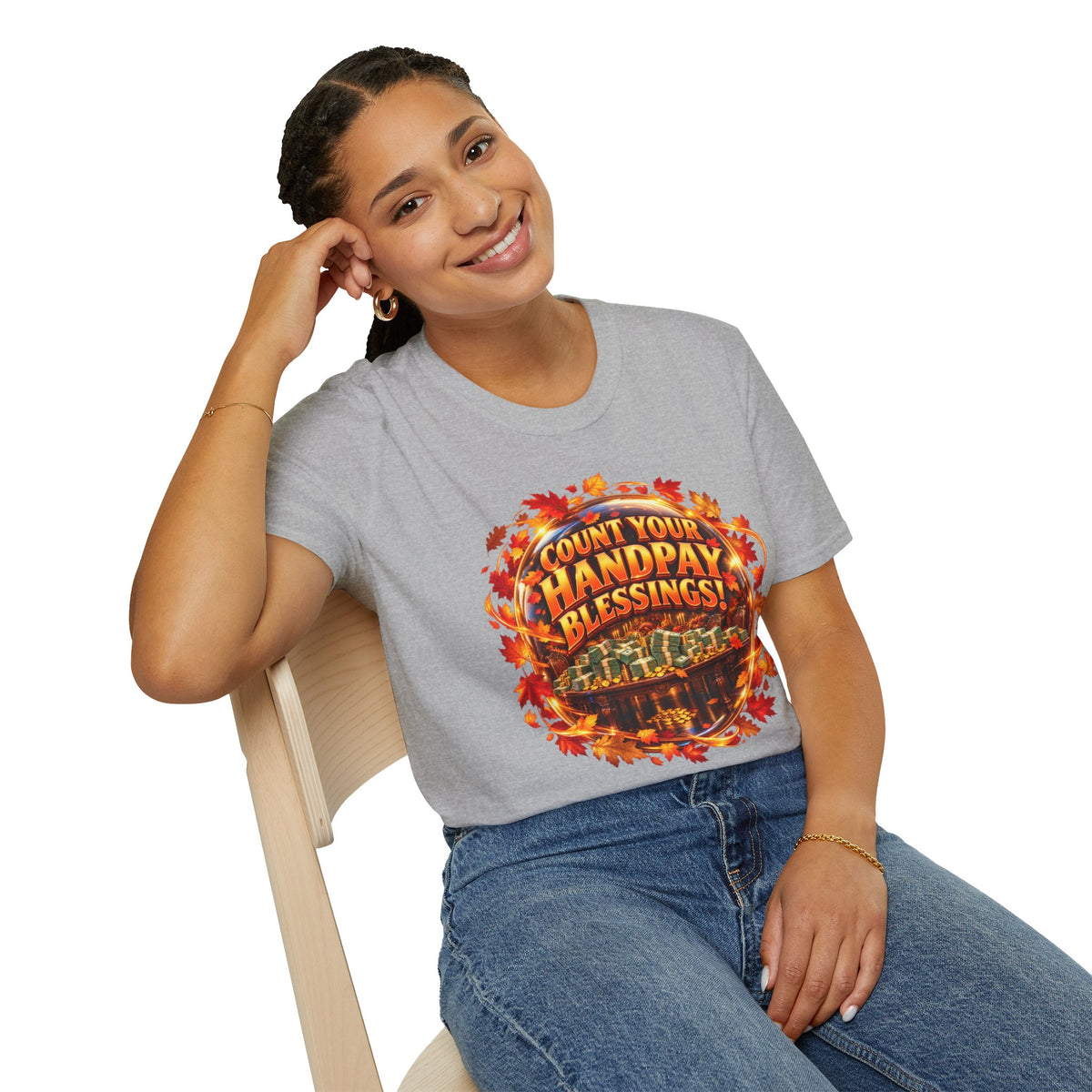 COUNT YOUR HANDPAY BLESSINGS!  T-Shirt