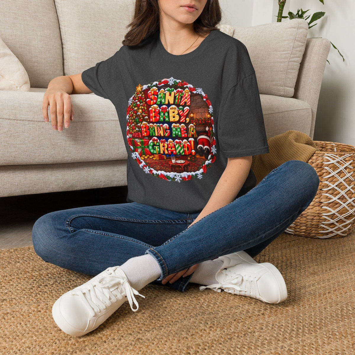 SANTA BABY, BRING ME A GRAND!  T-Shirt