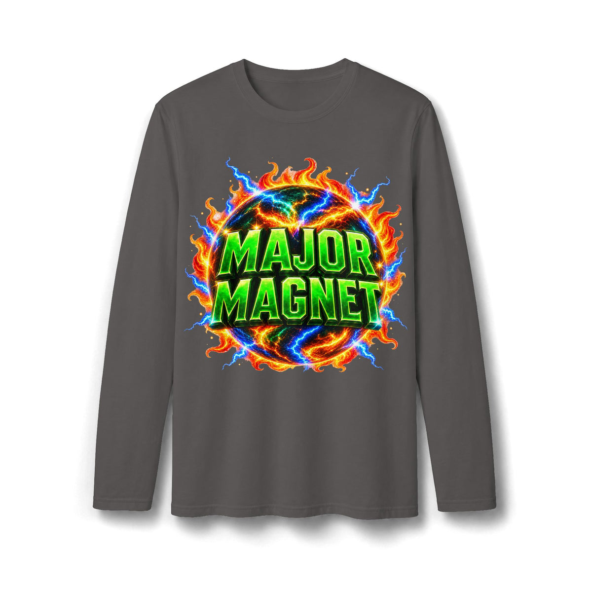 MAJOR MAGNET - Long Sleeve T-Shirt