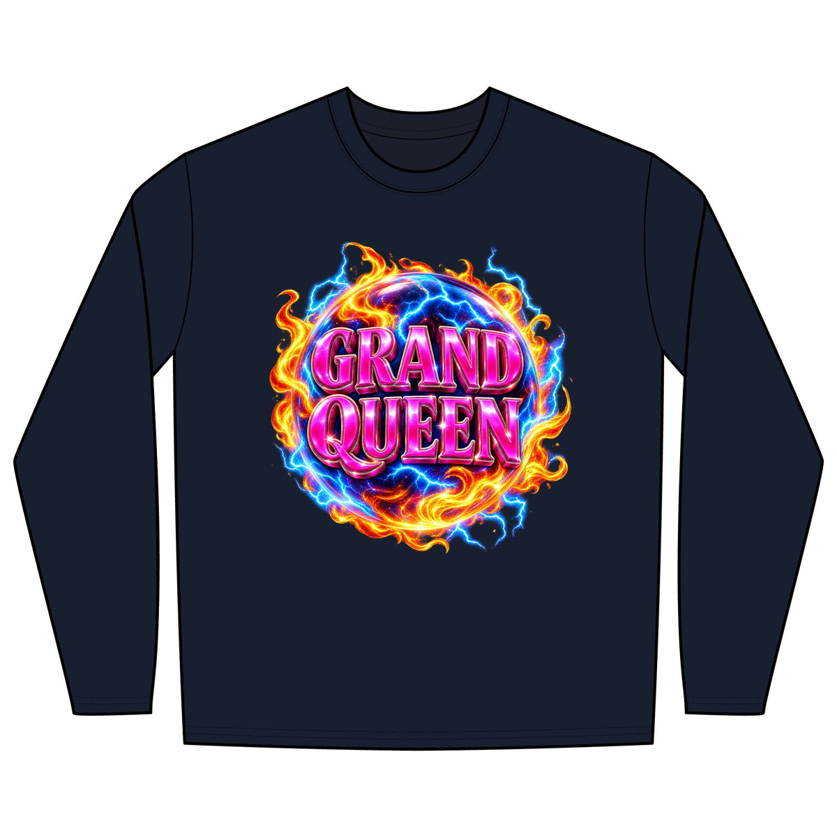 GRAND QUEEN - Long Sleeve T-Shirt