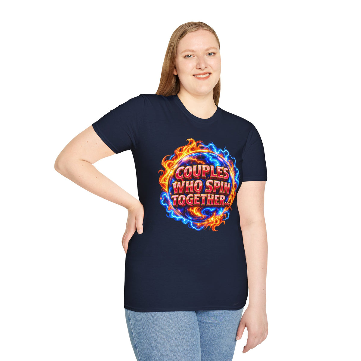 Couples Who Spin Together... - T-Shirt