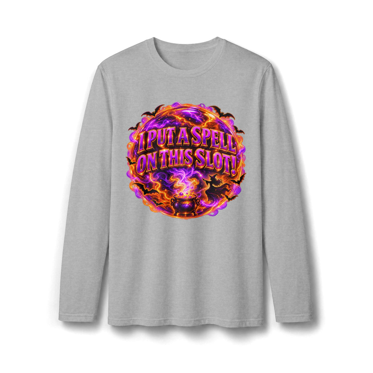 I PUT A SPELL ON THIS SLOT! Halloween Long Sleeve T-Shirt