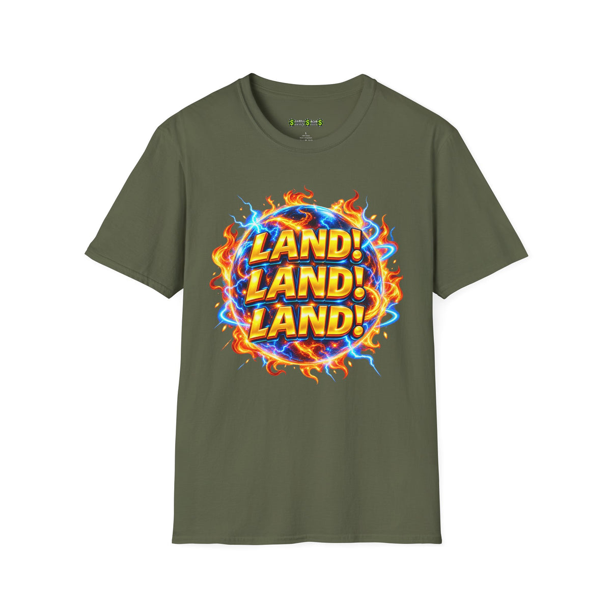 LAND! LAND! LAND! -  T-Shirt