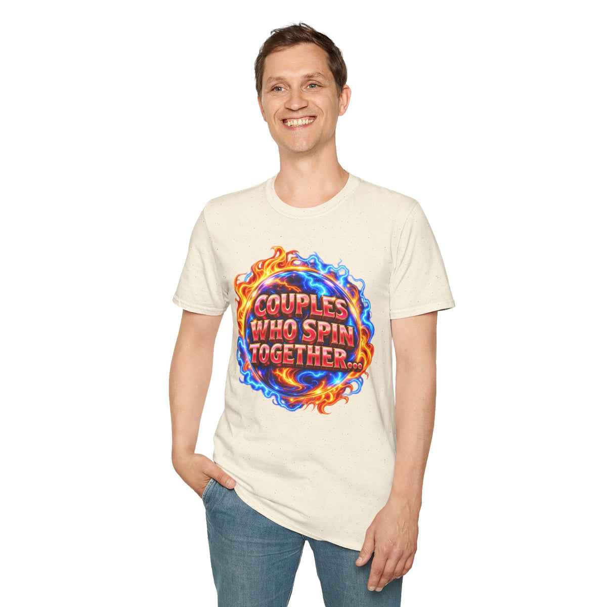 Couples Who Spin Together... - T-Shirt