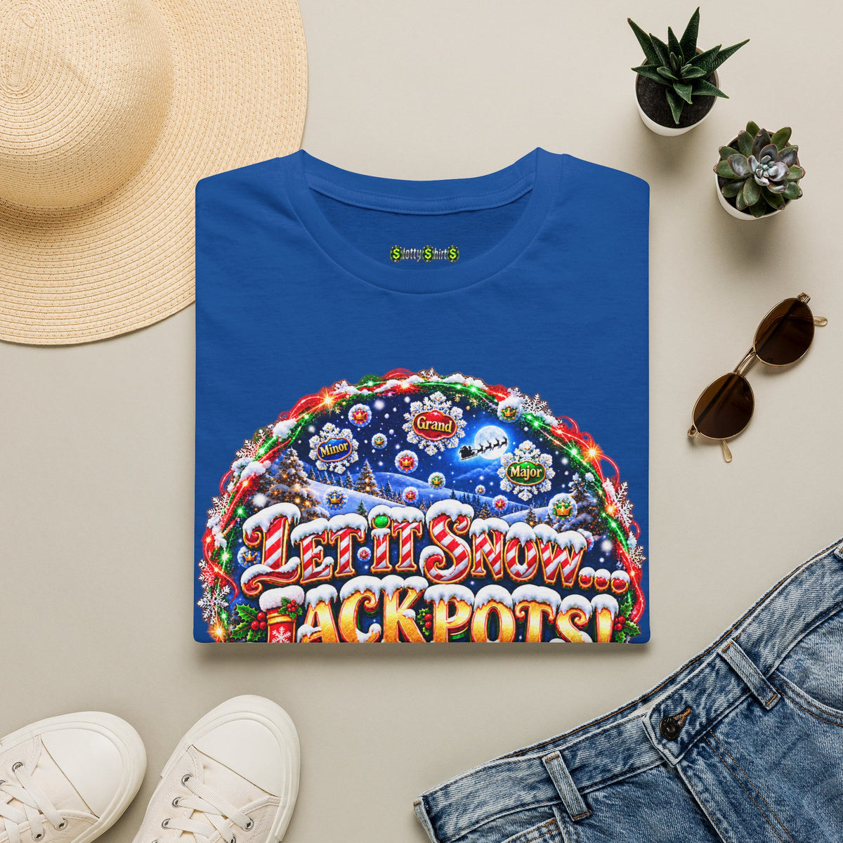 LET IT SNOW...JACKPOTS!   T-Shirt