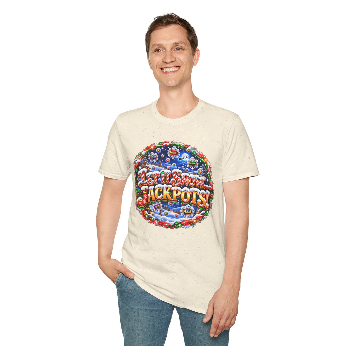 LET IT SNOW...JACKPOTS!   T-Shirt
