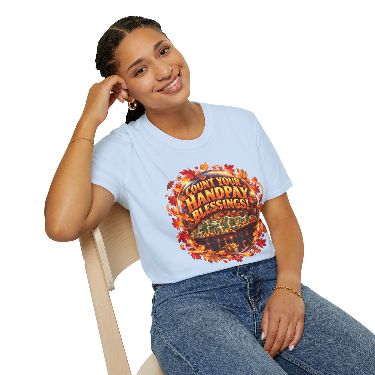 COUNT YOUR HANDPAY BLESSINGS!  T-Shirt