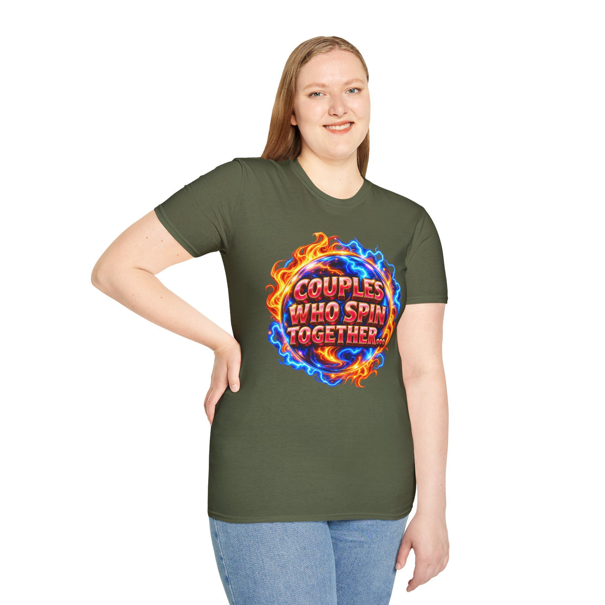 Couples Who Spin Together... - T-Shirt