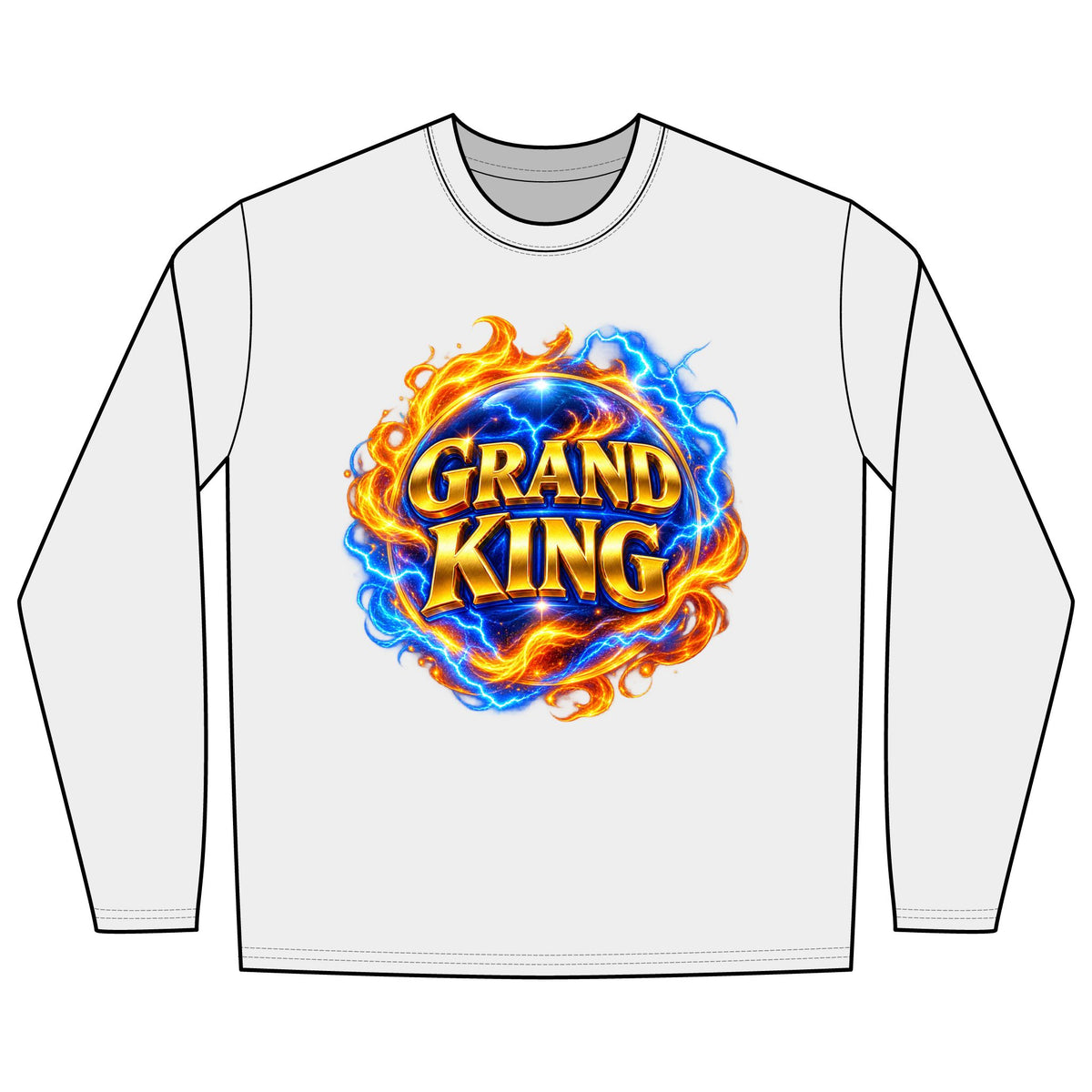 GRAND KING - Long Sleeve T-Shirt