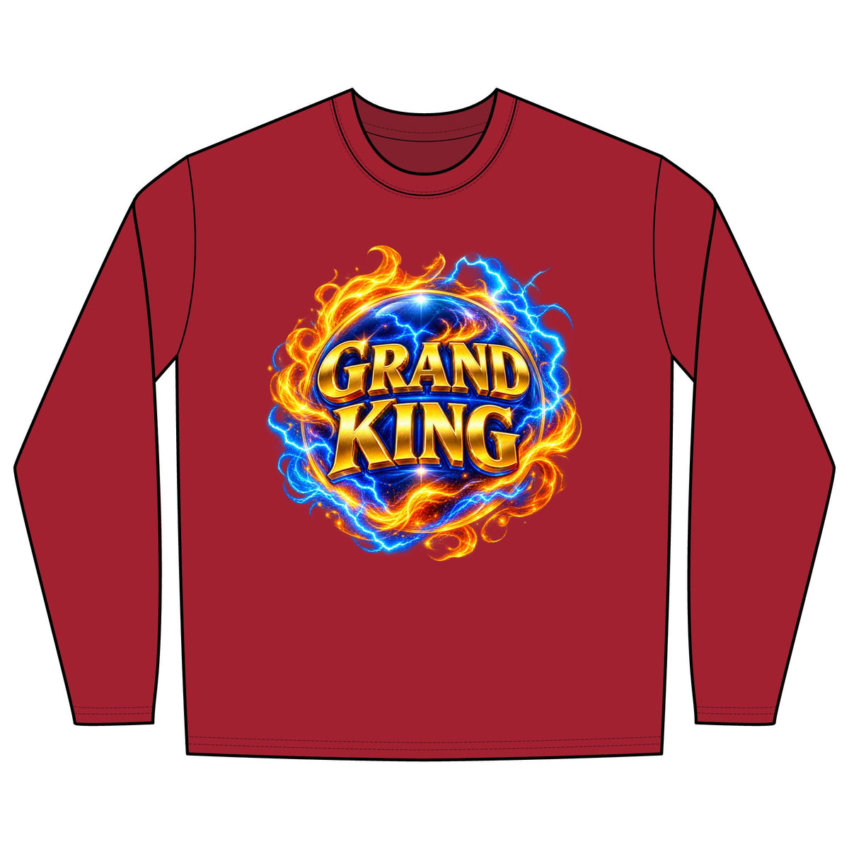 GRAND KING - Long Sleeve T-Shirt