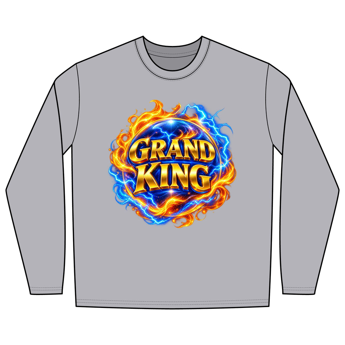 GRAND KING - Long Sleeve T-Shirt