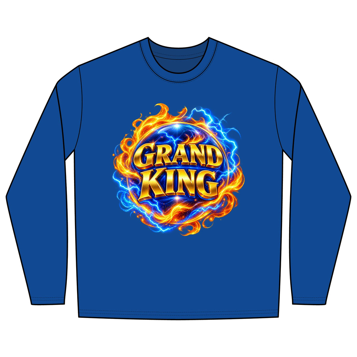 GRAND KING - Long Sleeve T-Shirt