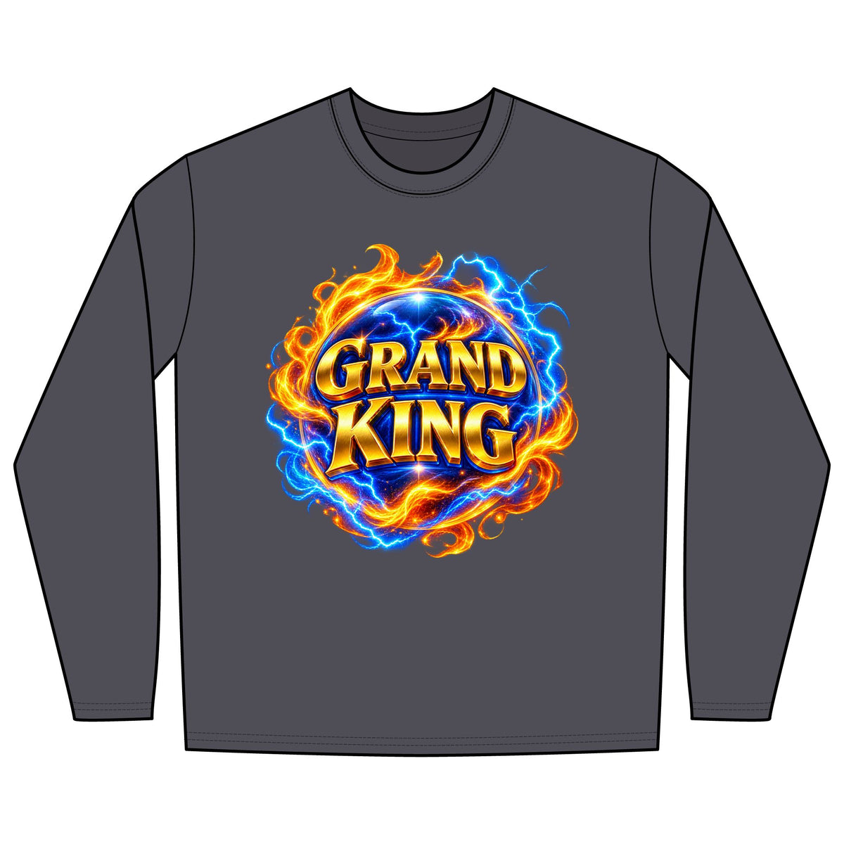 GRAND KING - Long Sleeve T-Shirt