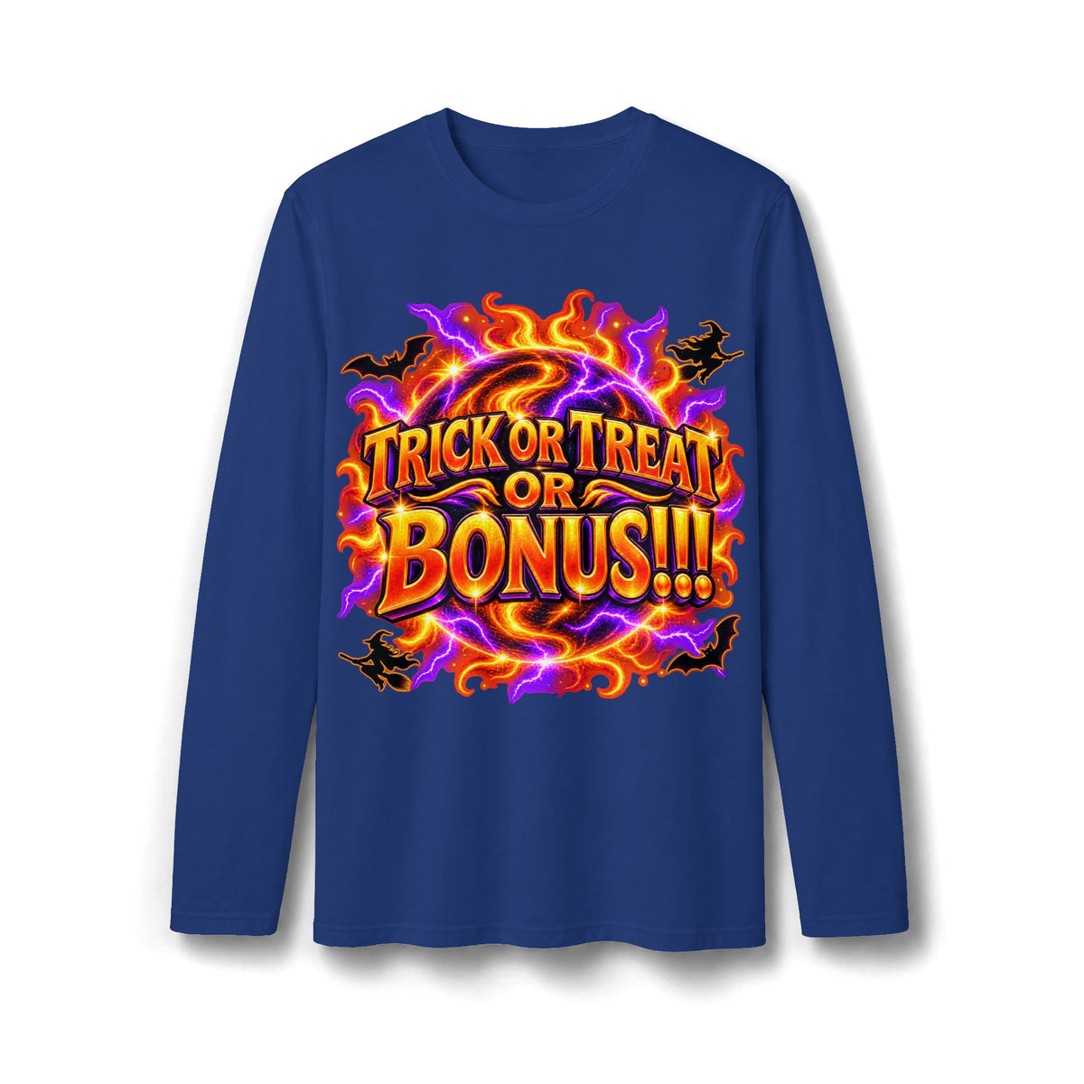 TRICK or TREAT or BONUS!!! Halloween Long Sleeve T-Shirt
