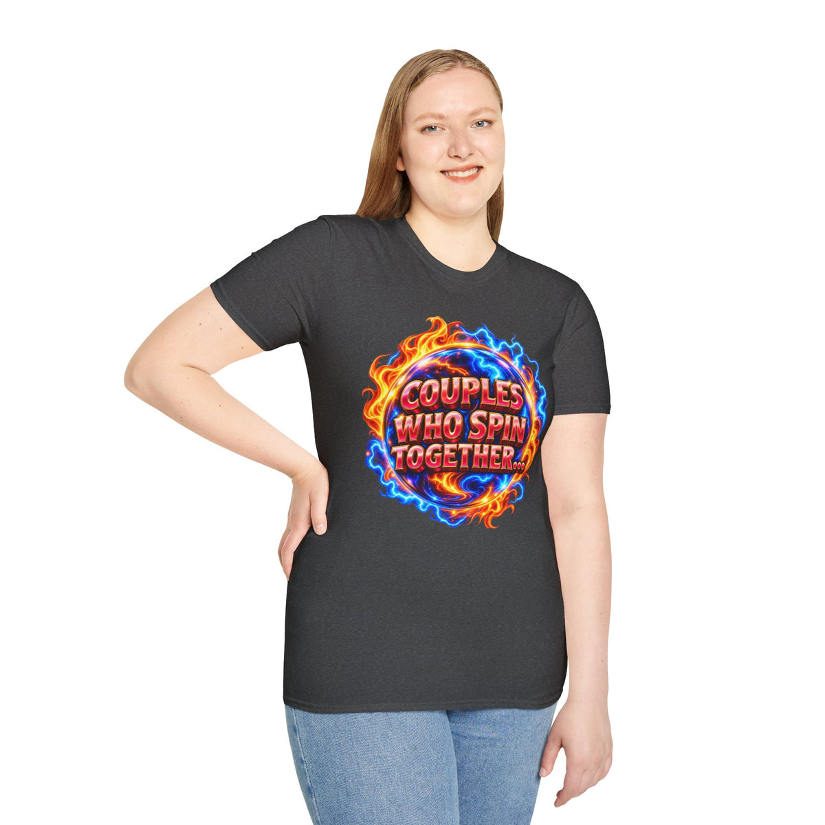 Couples Who Spin Together... - T-Shirt
