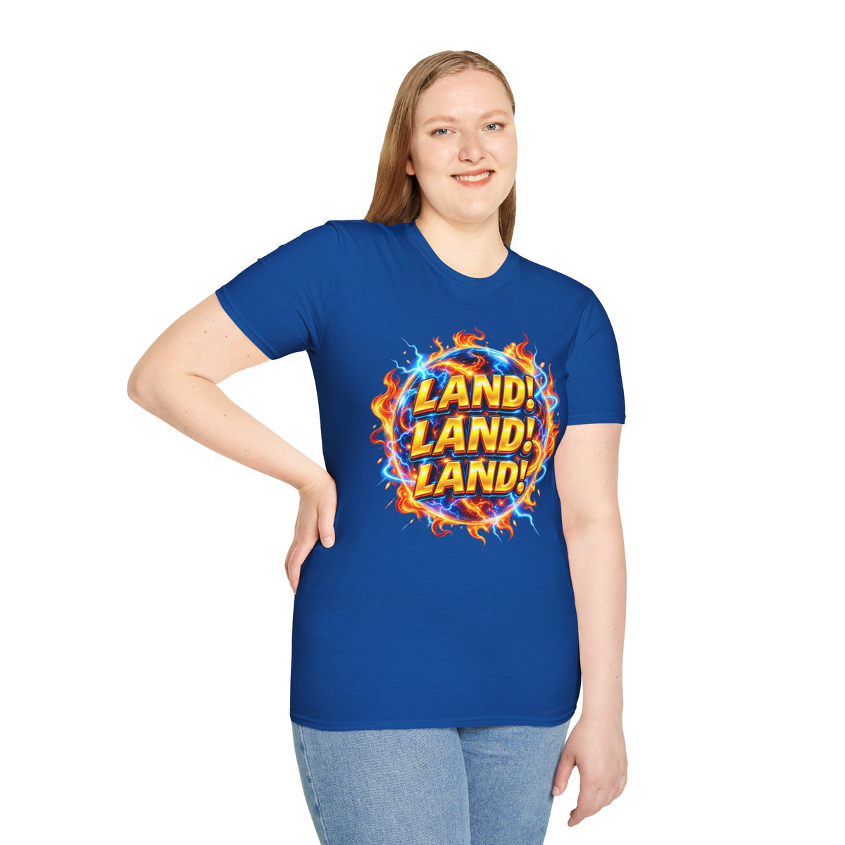 LAND! LAND! LAND! -  T-Shirt