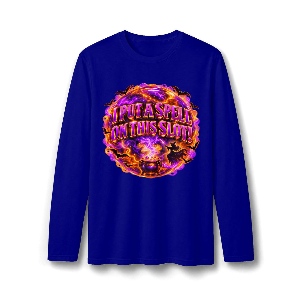 I PUT A SPELL ON THIS SLOT! Halloween Long Sleeve T-Shirt