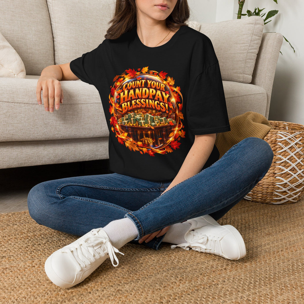 COUNT YOUR HANDPAY BLESSINGS!  T-Shirt
