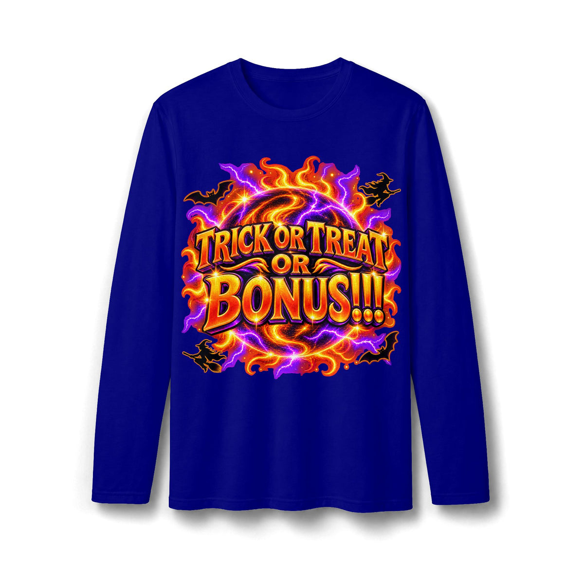TRICK or TREAT or BONUS!!! Halloween Long Sleeve T-Shirt