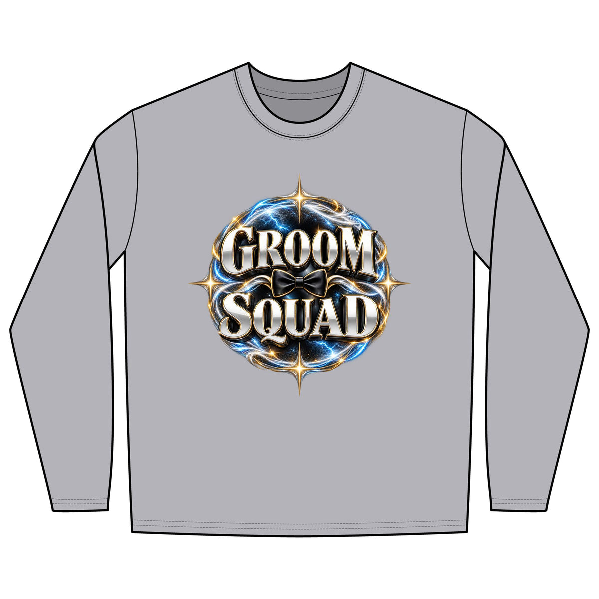 GROOM SQUAD - Long Sleeve T-Shirt