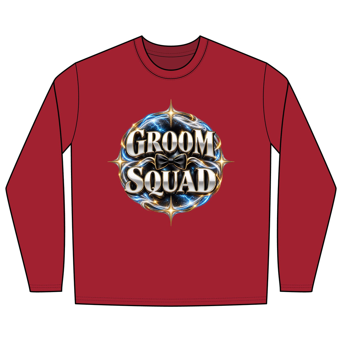 GROOM SQUAD - Long Sleeve T-Shirt