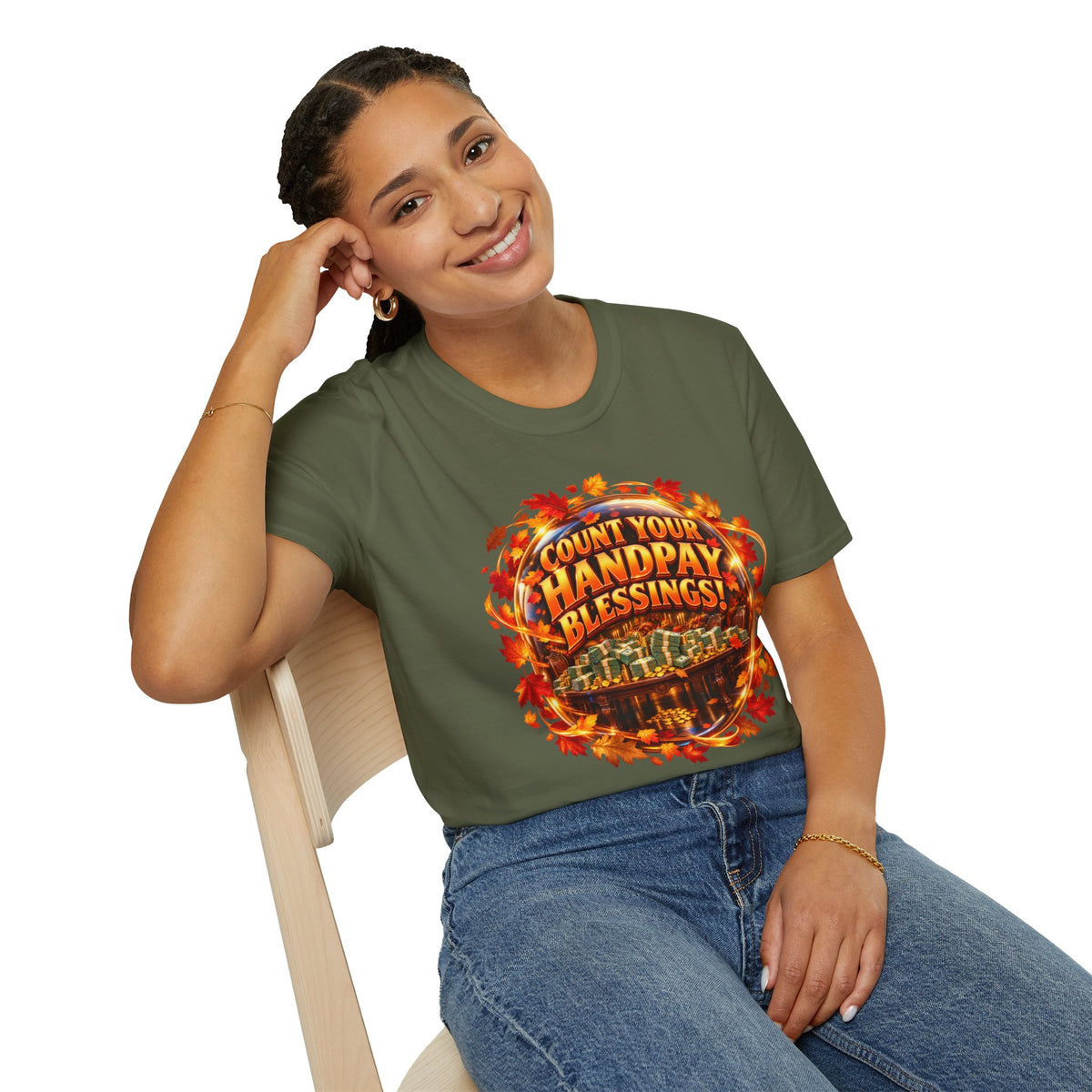 COUNT YOUR HANDPAY BLESSINGS!  T-Shirt