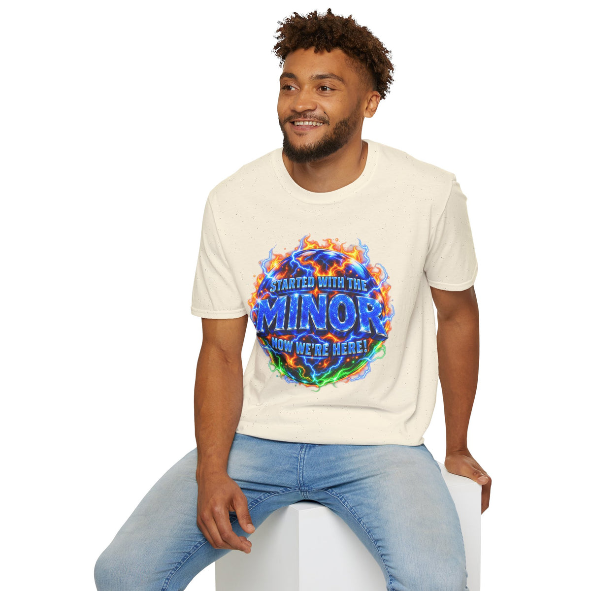 STARTED WITH THE MINOR NOW WE'RE HERE! - T-Shirt