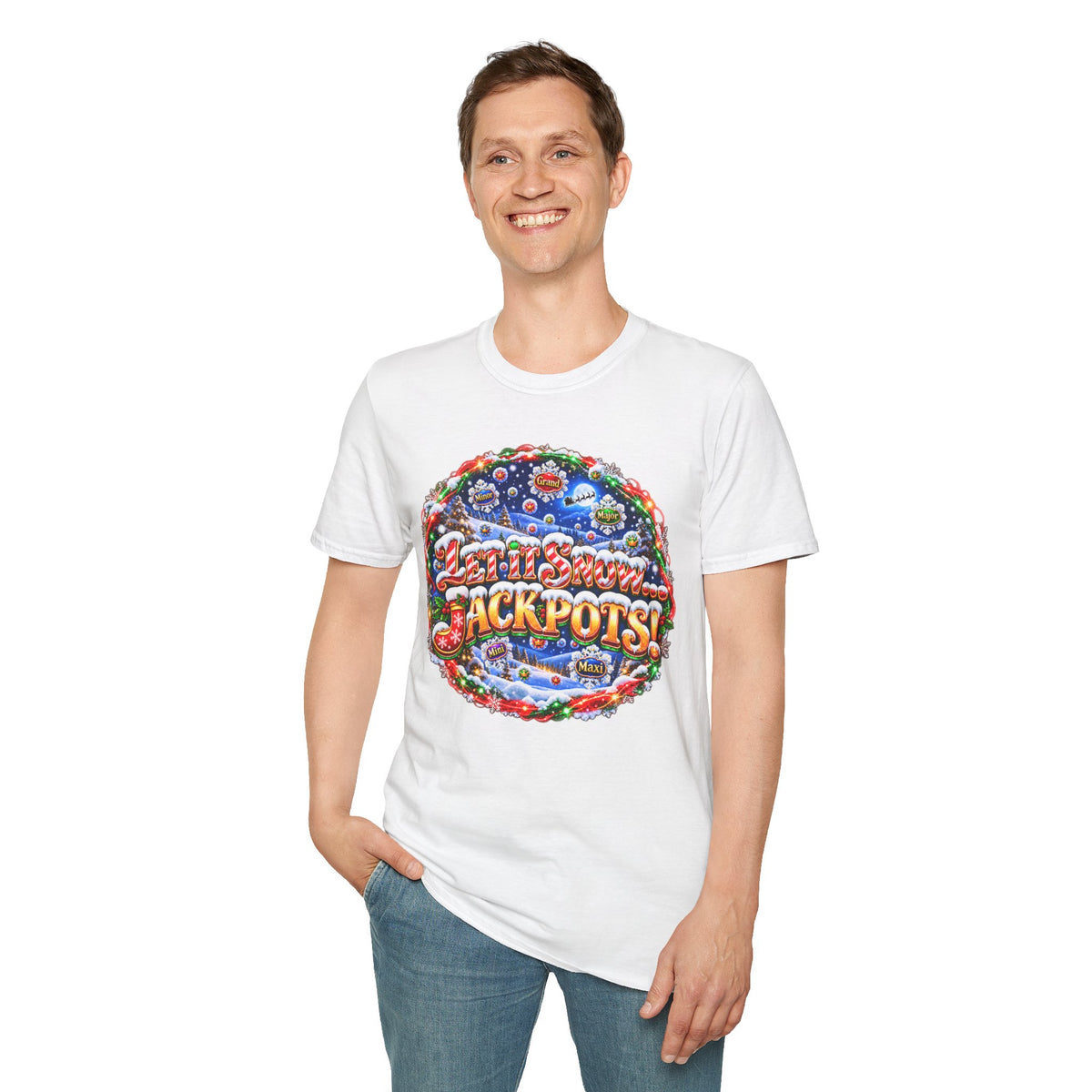 LET IT SNOW...JACKPOTS!   T-Shirt