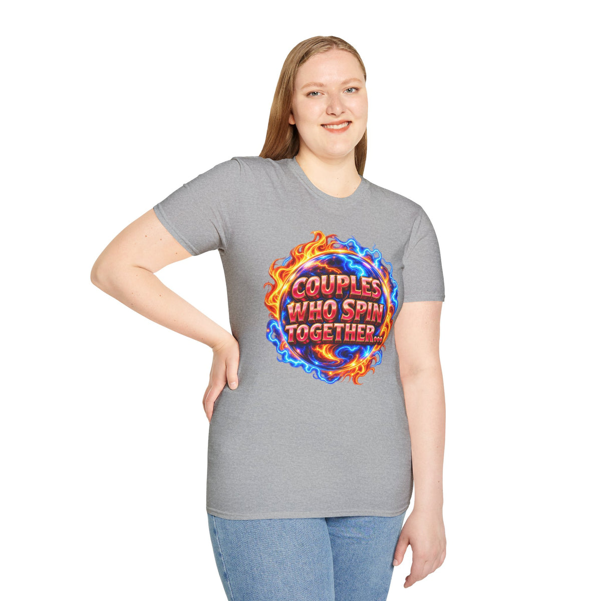 Couples Who Spin Together... - T-Shirt