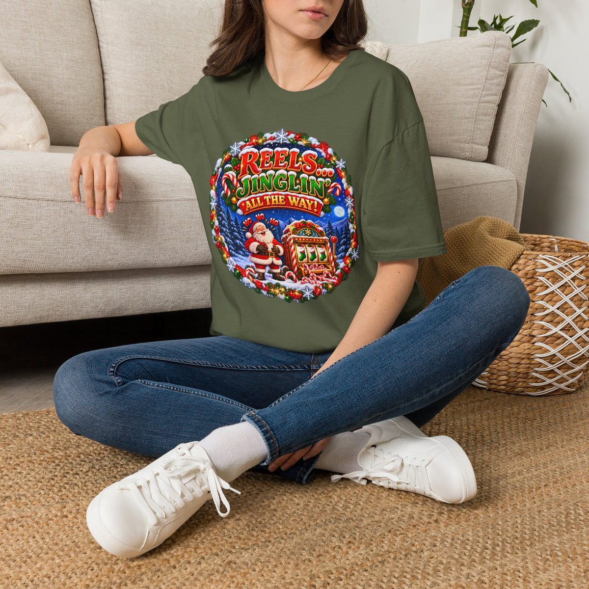 REELS...JINGLIN' ALL THE WAY!  T-Shirt