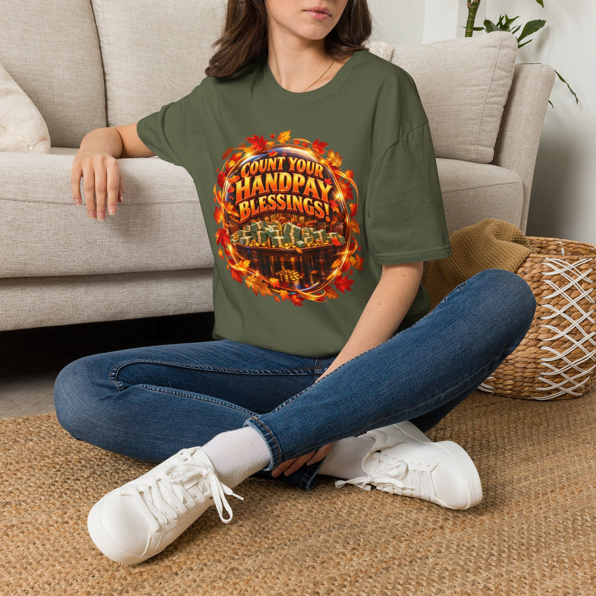 COUNT YOUR HANDPAY BLESSINGS!  T-Shirt