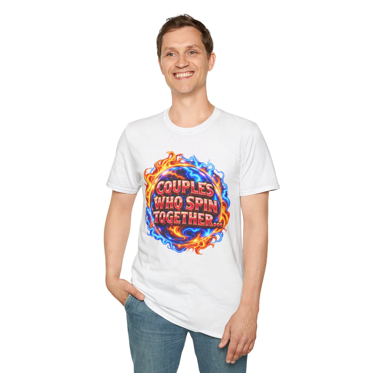 Couples Who Spin Together... - T-Shirt