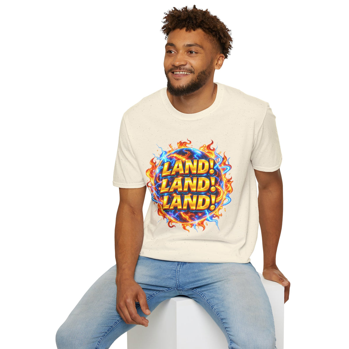 LAND! LAND! LAND! -  T-Shirt