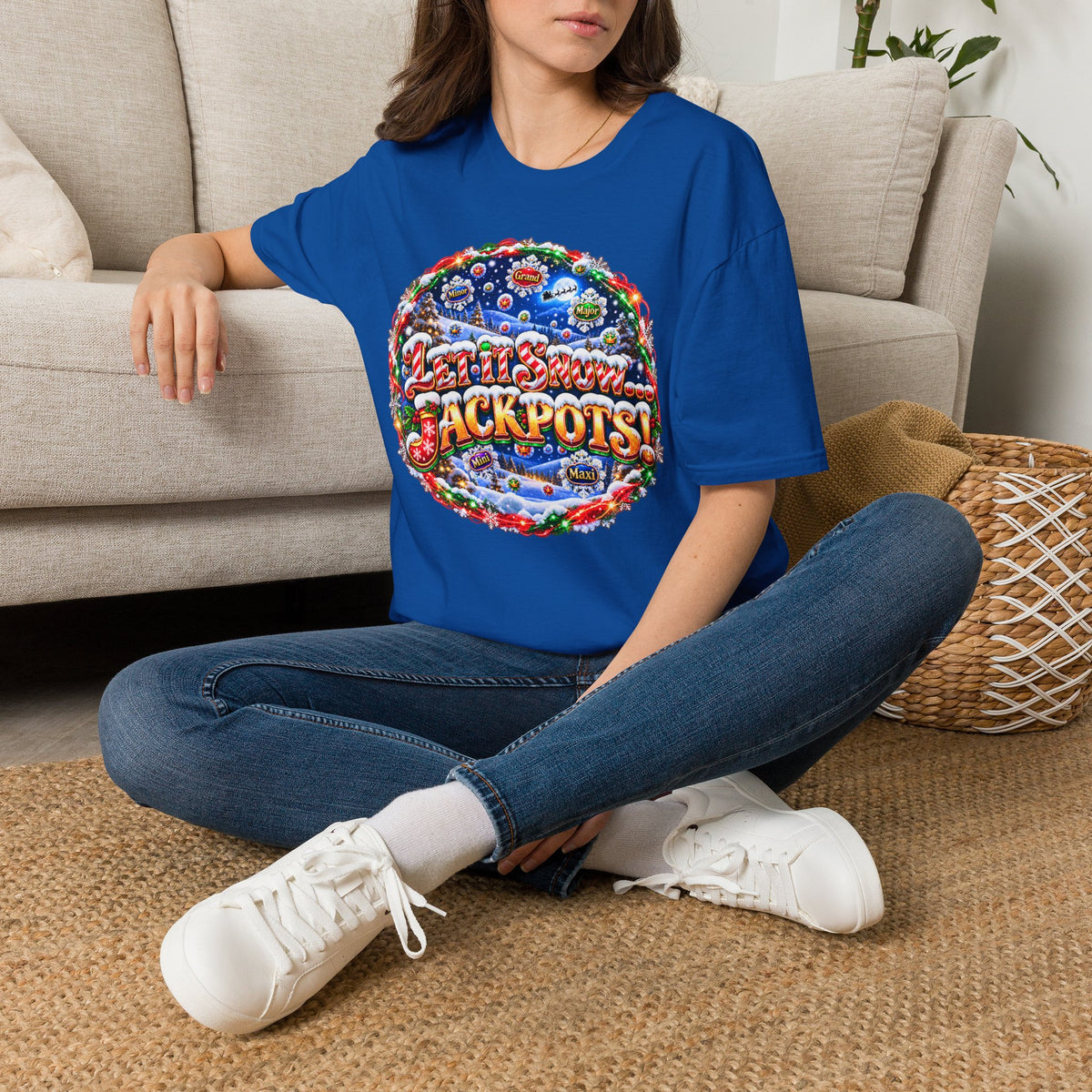 LET IT SNOW...JACKPOTS!   T-Shirt