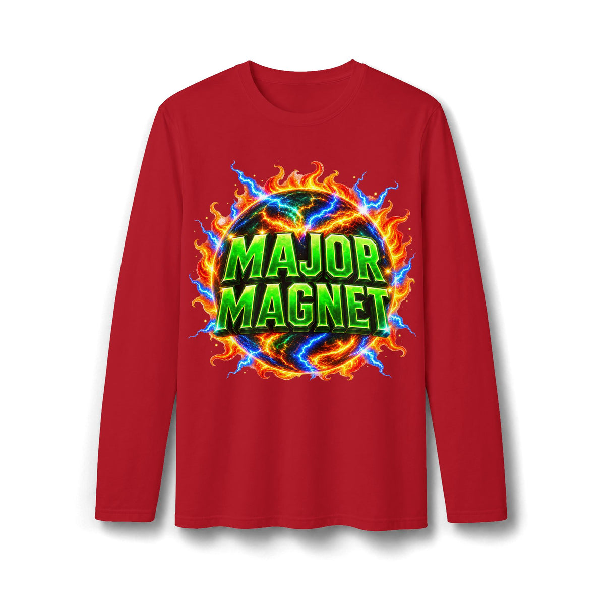MAJOR MAGNET - Long Sleeve T-Shirt