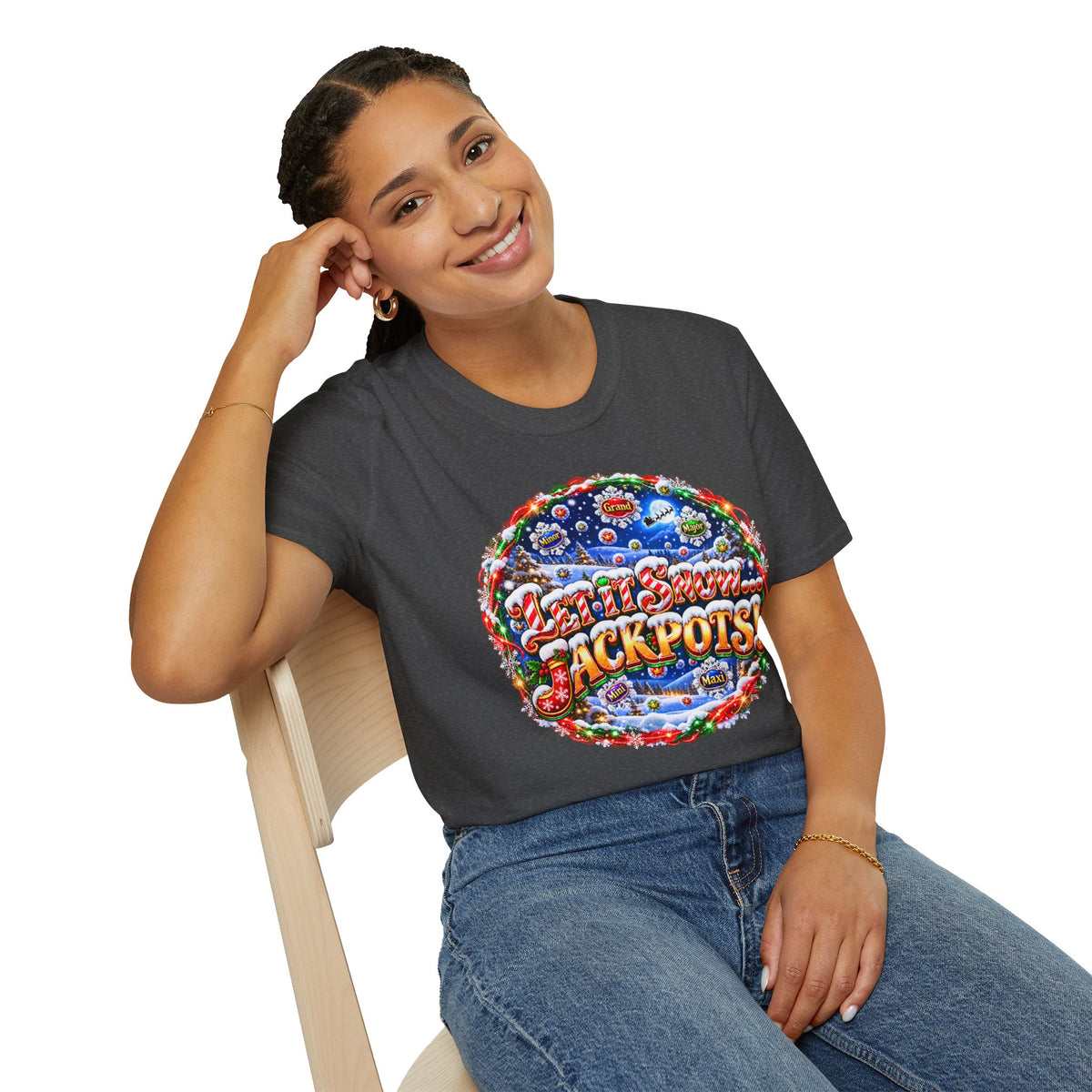 LET IT SNOW...JACKPOTS!   T-Shirt