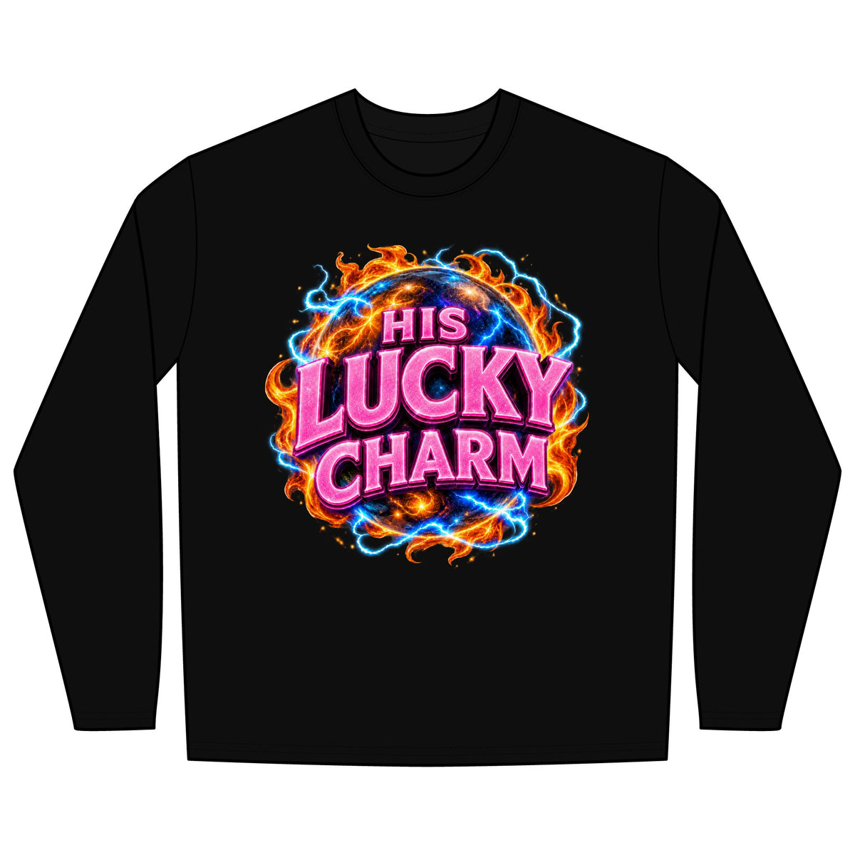 HIS LUCKY CHARM - Long Sleeve T-Shirt