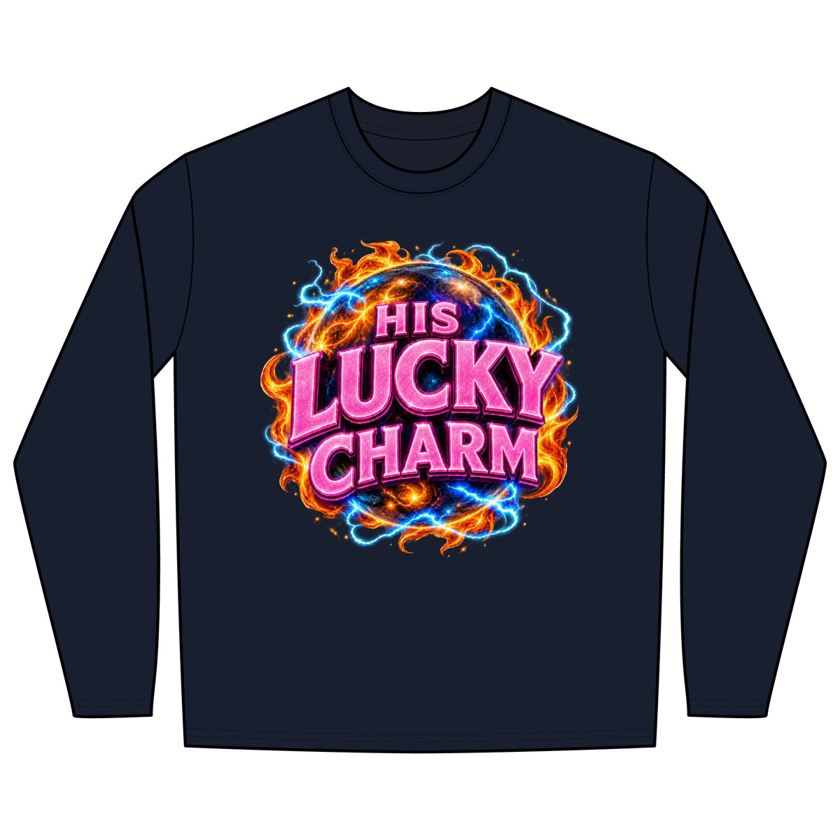 HIS LUCKY CHARM - Long Sleeve T-Shirt