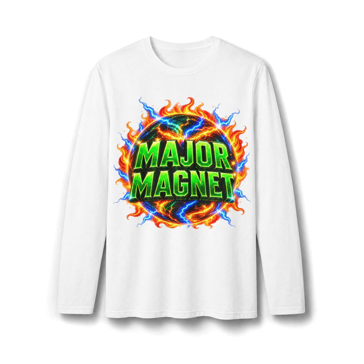 MAJOR MAGNET - Long Sleeve T-Shirt