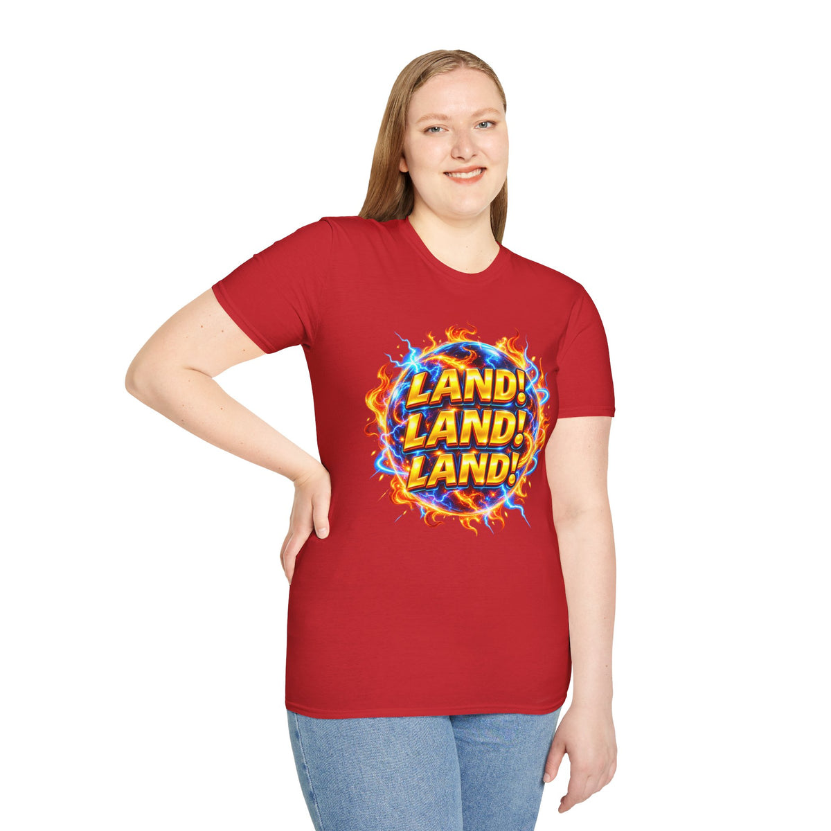 LAND! LAND! LAND! -  T-Shirt