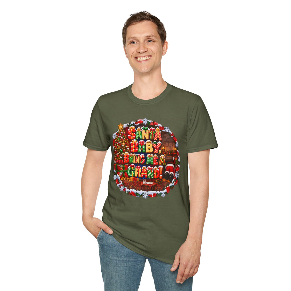 SANTA BABY, BRING ME A GRAND!  T-Shirt