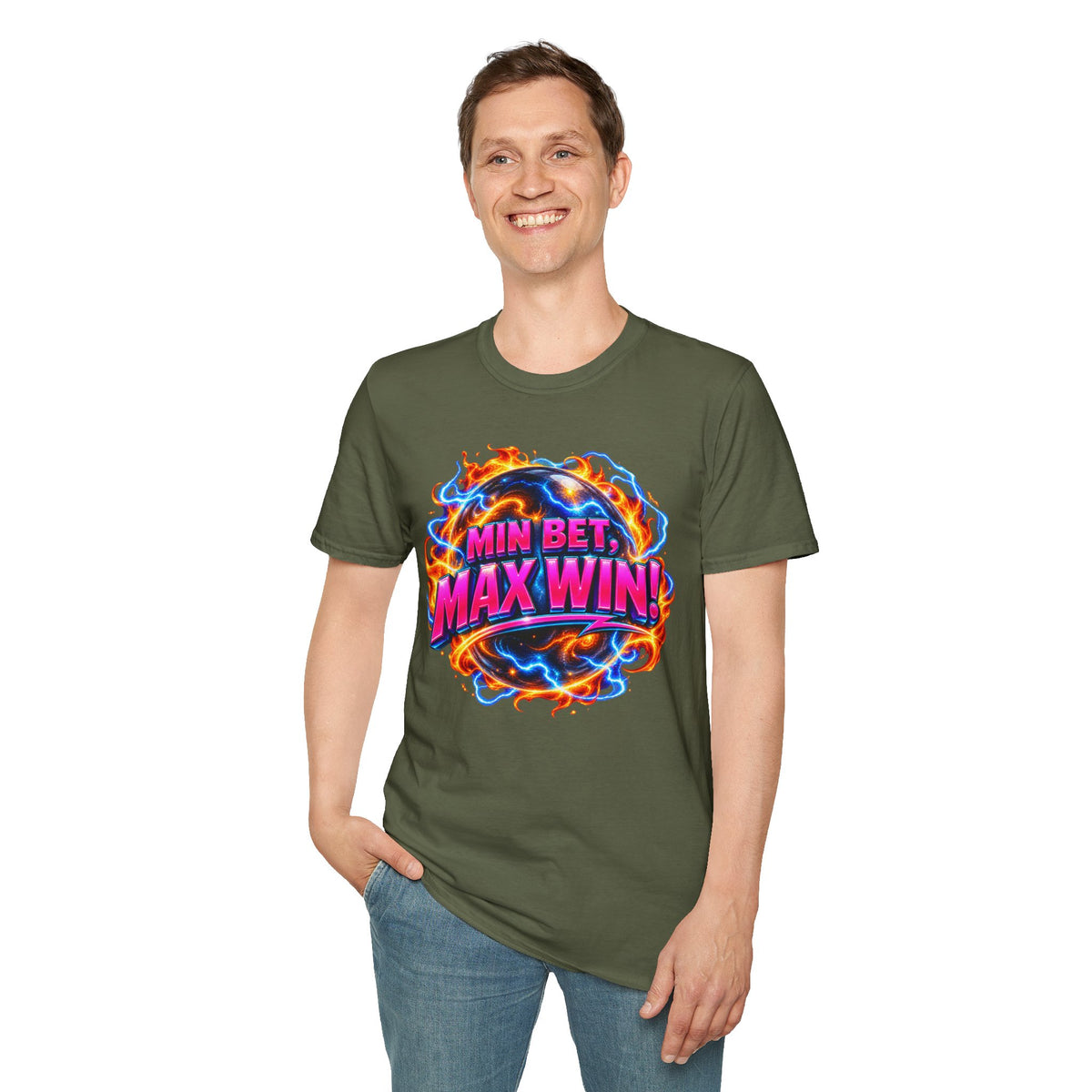 MIN BET, MAX WIN! - T-Shirt