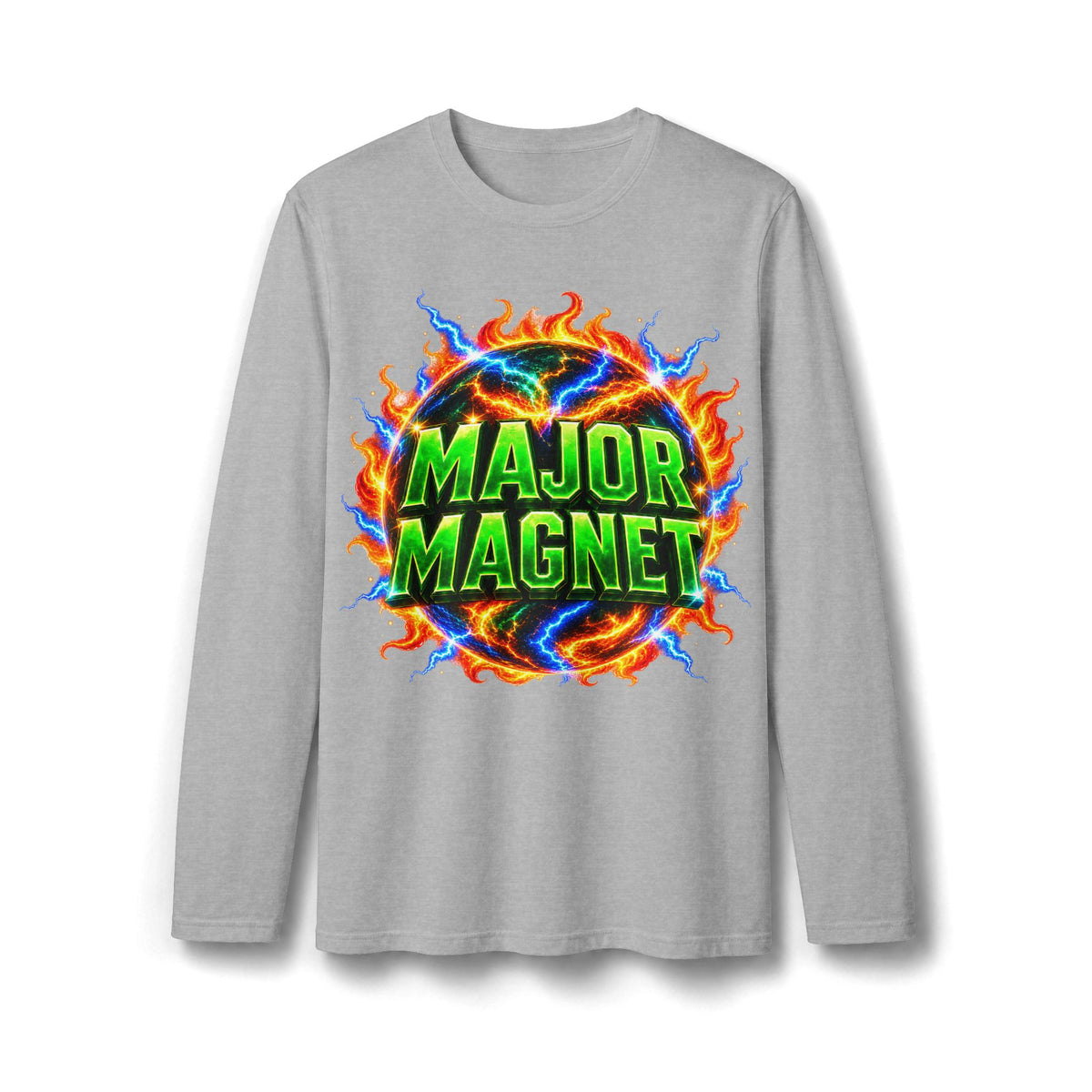 MAJOR MAGNET - Long Sleeve T-Shirt