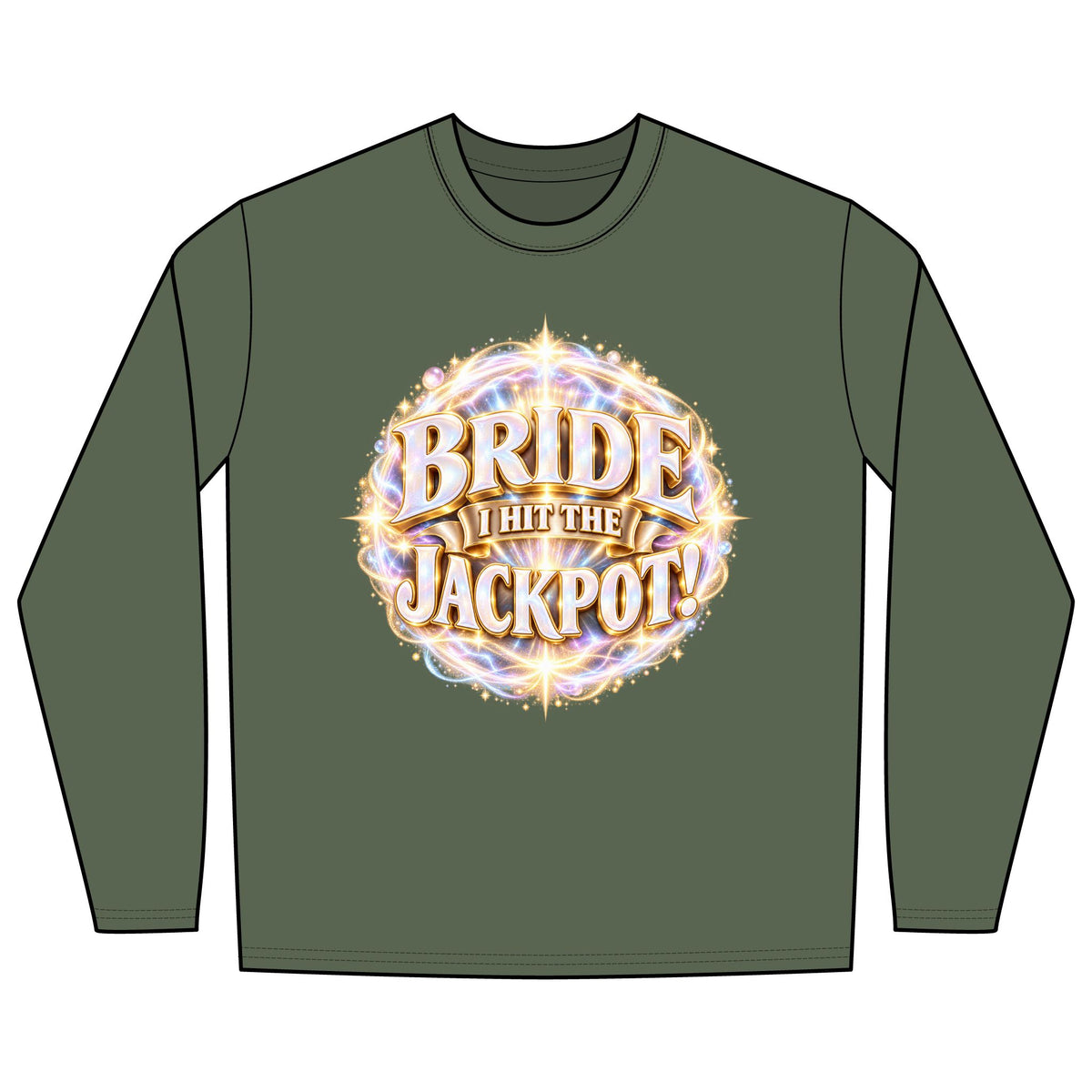 BRIDE JACKPOT - Long Sleeve T-Shirt