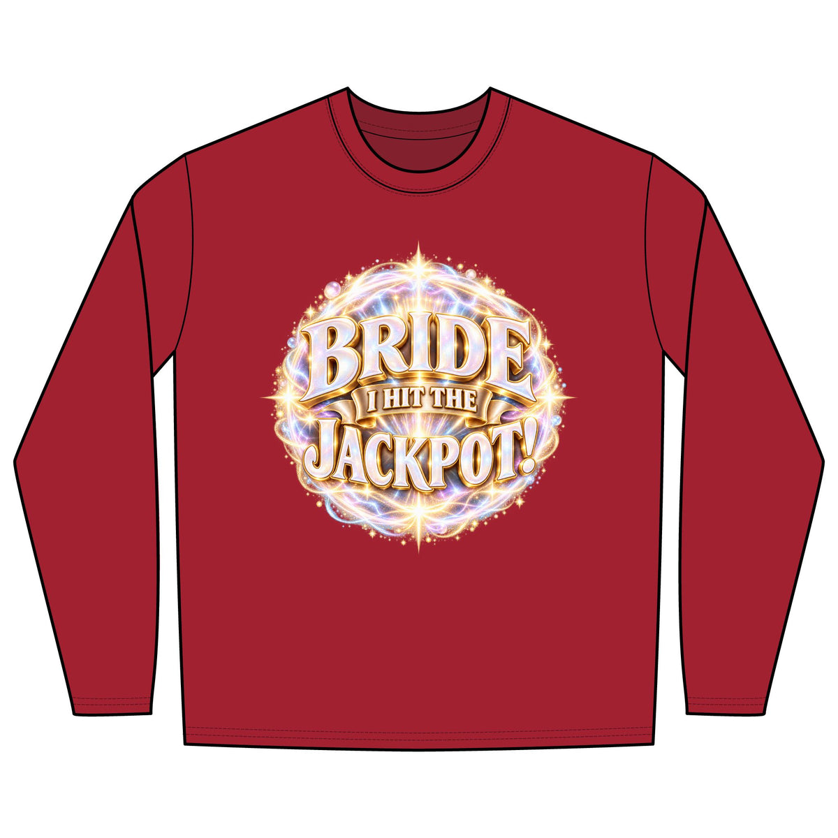 BRIDE JACKPOT - Long Sleeve T-Shirt