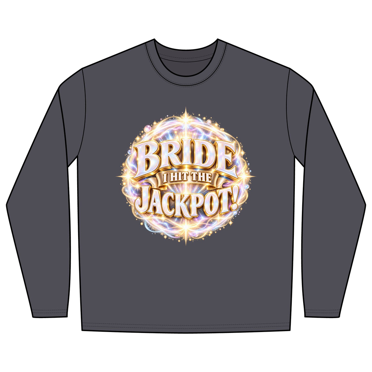 BRIDE JACKPOT - Long Sleeve T-Shirt