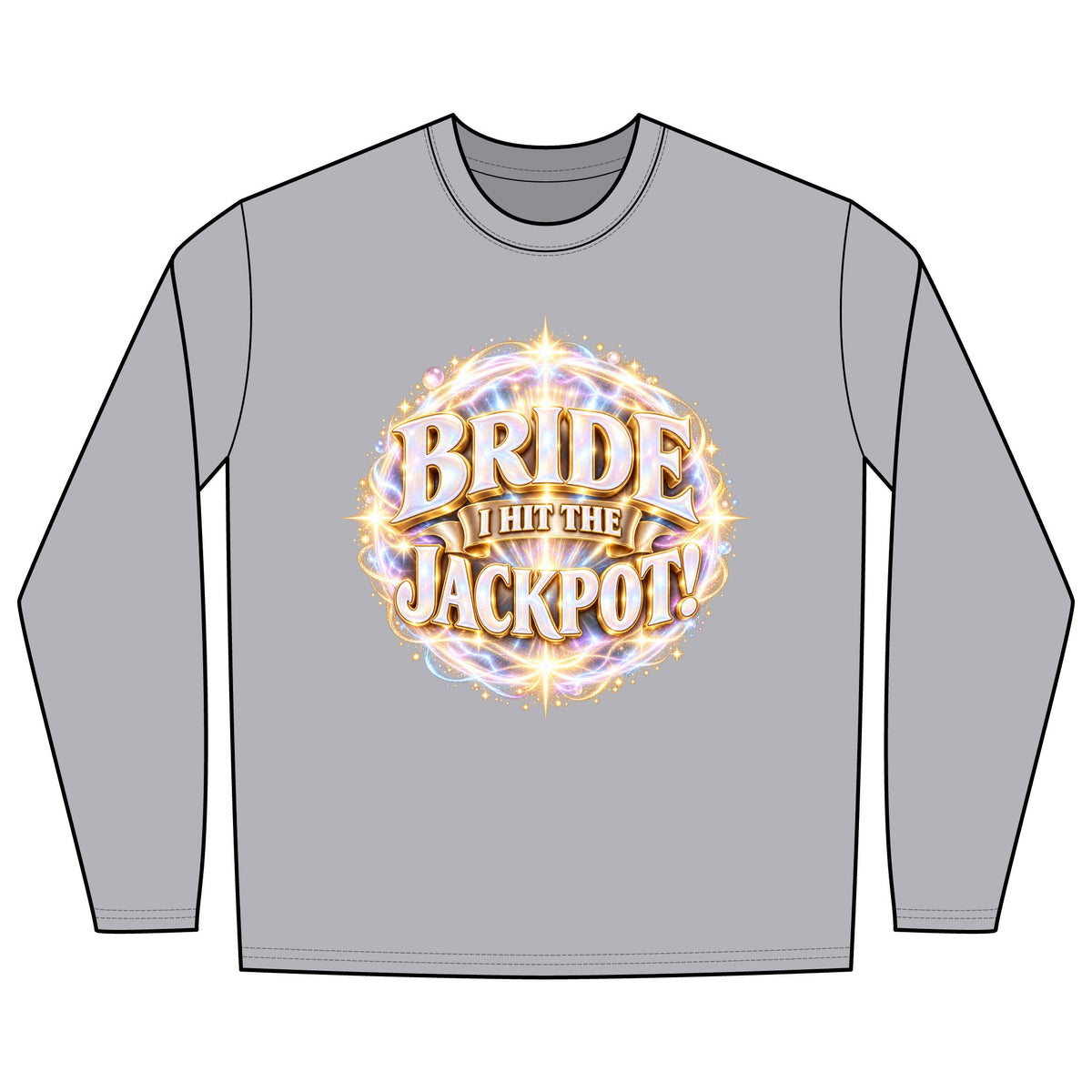 BRIDE JACKPOT - Long Sleeve T-Shirt